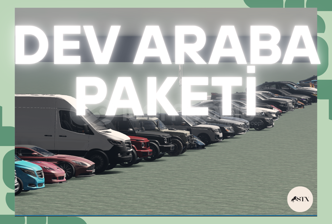 ⚡️ 60'DAN FAZLA DEV ARABA PAKETİ ANİMASYONLU ⚡️ 60'DAN FAZLA DEV ARABA PAKETİ ANİMASYONLU