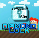 60 DIAMOND LOCK (6000 WL) ANINDA TESLIM!