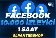 ⭐[60 DK] Facebook 10.000 Canlı Yayın İzlenme ⭐