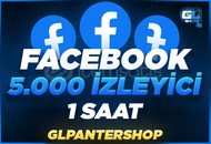 ⭐[60 DK] Facebook 5.000 Canlı Yayın İzlenme ⭐