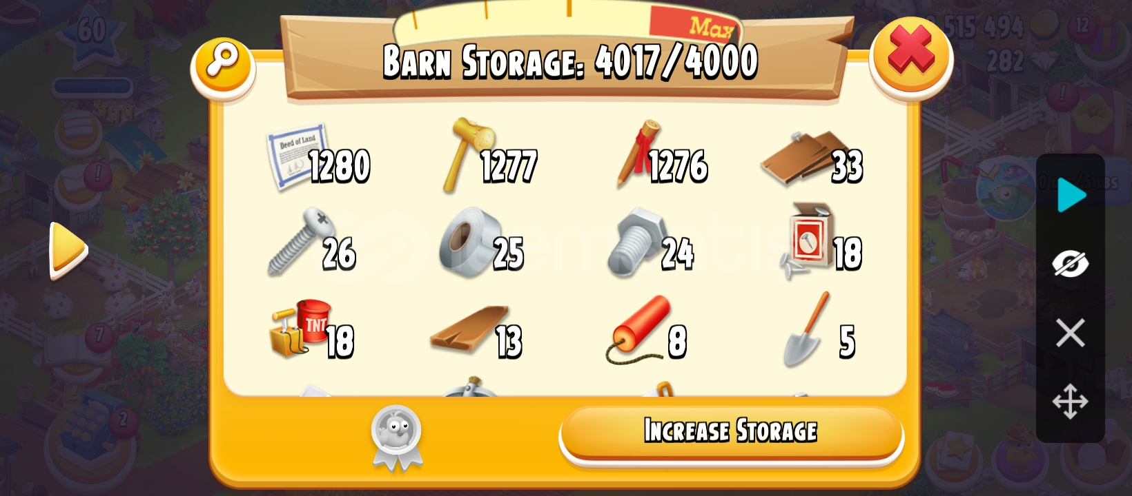 60 LVL 4000 DEPOLU İÇİ FUL ARAZI DOLU OYUN 60 LVL 4000 DEPOLU İÇİ FUL ARAZI DOLU OYUN