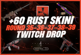 ✨ 60 Skin 35-36-37-38-39 Twitch Drop ✨