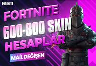 600-800 SKIN V.I.P MAİL DEĞİŞEN FORTNITE HESAP