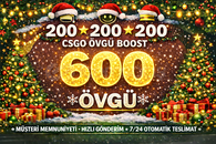 ☃️600 ÖVGÜ☃️YILBAŞI ÖZEL☃️CS2 GÜVEN FAKTÖRÜ