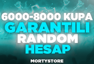 6000-8000 kupa garantili random hesap