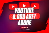⭐6.000 Abone Youtube – 30 Gün Garantili⭐