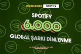 6.000 Global Spotify Dinlenme (Premium)