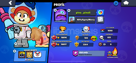 6000 k kupa cr hesabı + 190000 kupa brawl stars