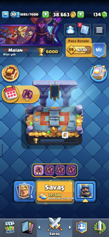 ⭐️6000 Kupa⭐️104 Kart⭐️1 Evrim⭐️isim hakı⭐️