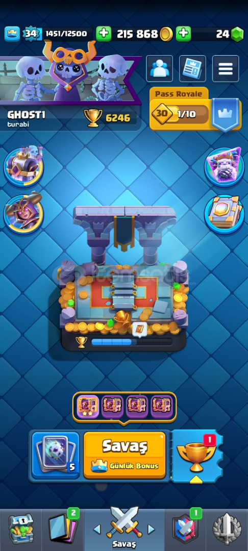 6000 kupa efsane clash royale hesabı 6000 kupa efsane clash royale hesabı