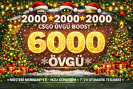 ☃️6.000 ÖVGÜ☃️YILBAŞI ÖZEL☃️CS2 GÜVEN FAKTÖRÜ