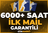 ⭐6000+ SAAT CS2 STEAM HESABI | GARANTİ⭐