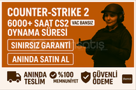 ⭐️6000+ SAAT CS2 STEAM HESABI❤️+İLK MAİL