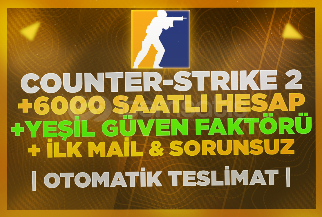 ⭐️6000+ SAAT CS2 STEAM HESABI +İLK MAİL⭐️ ⭐️6000+ SAAT CS2 STEAM HESABI +İLK MAİL⭐️