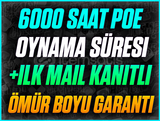 ⭐️6000+ SAAT PATH OF EXİLE❤️+İLK MAİL❤️