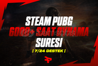 ⭐6000+ SAAT PUBG + GARANTİ⭐