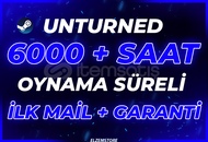 ⭐6000 SAAT UNTURNED ⭐ + İLK MAİL❤️