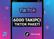 6.000 Takipçi Paketii