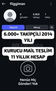 ⚡6000+ TAKİPÇİLİ 2014 YILI ⚡11 YILLIK HESAP⚡