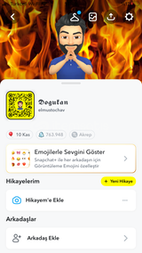 763K Snapchat Hesabı