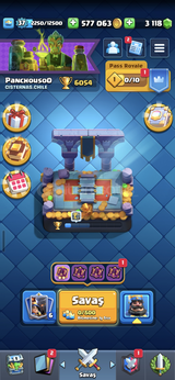 ⭐️6054 Kupa⭐️106 Kart⭐️3118Elmas+22ifade