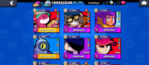 60bin kupa 95 karakter brawl pass açık  60bin kupa 95 karakter brawl pass açık