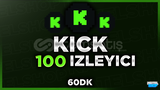 ⭐️[60DK] 100 KİCK İZLEYİCİ | KALİTELİ⭐️