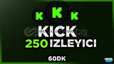 ⭐️[60DK] 250 KİCK İZLEYİCİ | KALİTELİ⭐️