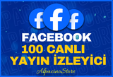 ⭐[60DK] Facebook 100 Canlı Yayın İzlenme⭐