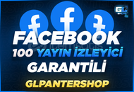 ⭐[60DK] FACEBOOK 100 CANLI YAYIN İZLENME⭐