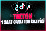 ⭐[60DK] TİKTOK 100 GERÇEK CANLI YAYIN İZLEYİCİ