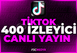 [60DK] TİKTOK 400 CANLI YAYIN İZLEYİCİ