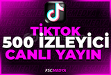 [60DK] TİKTOK 500 CANLI YAYIN İZLEYİCİ