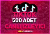 ⭐[60DK] TİKTOK 500 GERÇEK CANLI İZLEYİCİ⭐