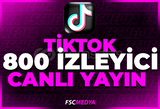 [60DK] TİKTOK 800 CANLI YAYIN İZLEYİCİ