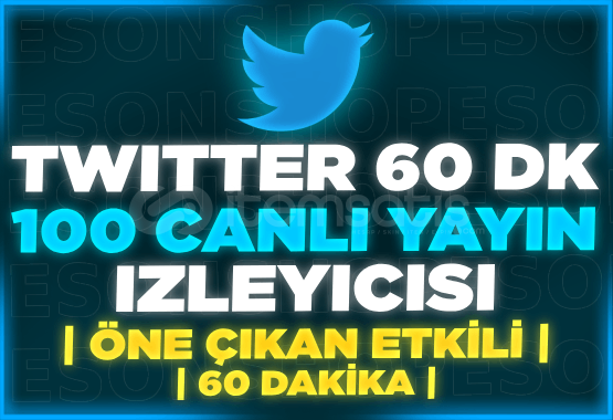 ⭐(60DK) TWİTTER 100 CANLI YAYIN İZLEYİCİ⭐ ⭐(60DK) TWİTTER 100 CANLI YAYIN İZLEYİCİ⭐