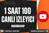 ⭐[60DK] YOUTUBE 100 CANLI YAYIN İZLEYİCİ⭐