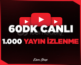 ⭐[60DK] YOUTUBE 1000 CANLI YAZIN İZLEYİCİ⭐