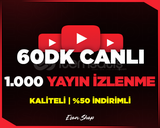 ⭐[60DK] YOUTUBE 1000 CANLI YAZIN İZLEYİCİ⭐