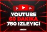 ⭐[60DK] YOUTUBE 750 GERÇEK CANLI YAYIN İZLEYİCİ