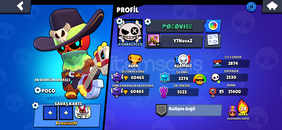 60k Brawl Stars hesabı 