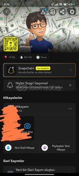 60K Snap hesabı