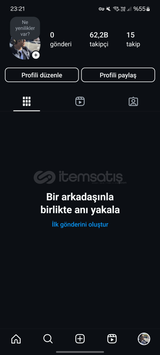 60k takipçili instagram hesap