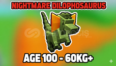 60KG+ HUGE DİLOPHOSAURUS SATIŞ[GROW A GARDEN]