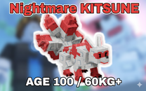 60KG+ HUGE NİGHTMARE KİTSUNE SATIŞ !!