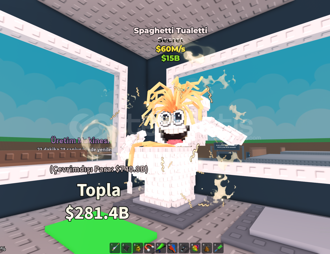 60M NORMAL SPAGHETTİ TUALETTİ 60M NORMAL SPAGHETTİ TUALETTİ