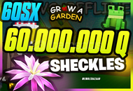 ⭐60SX (60.000.000Q)⭐GROW A GARDEN Sheckles⭐