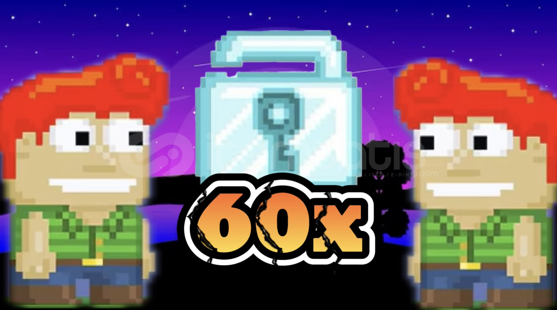 60x Growtopia Diamond Lock 60x Growtopia Diamond Lock