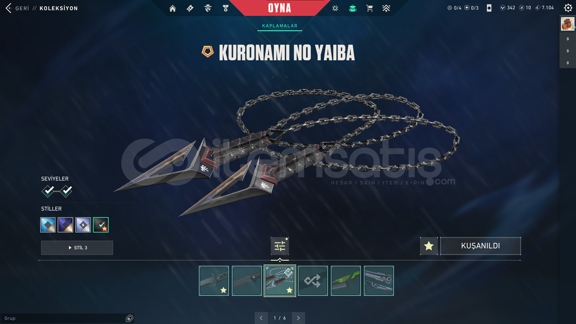 61 Skin Kuronami Set Evori Anomali Ulupençe Van 61 Skin Kuronami Set Evori Anomali Ulupençe Van