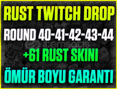 ⭐️☘️61 SKİN❤️Round 40-41-42-43-44 Twitch Drop❤️